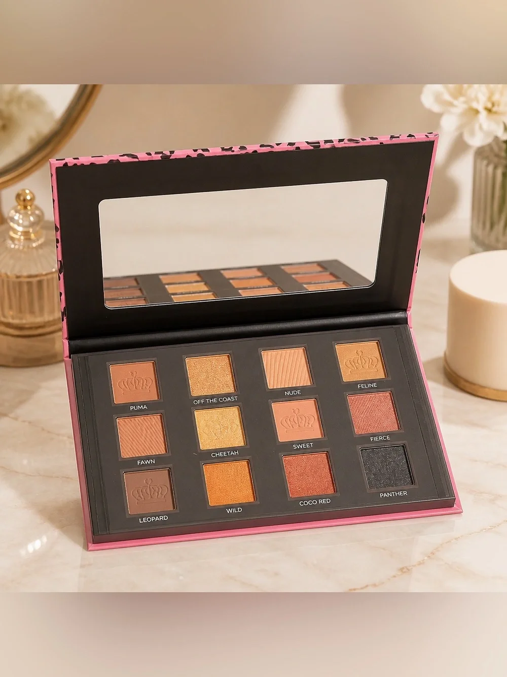 Juicy Couture Pink Leopard Eyeshadow Palette New In Box